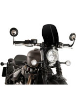 Owiewka PUIG Touring do Triumph Bonneville Bobber (17-) czarna