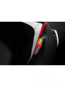 Kombinezon motocyklowy jednoczęściowy 4SR Racing Ultra Light Pista AR czarno-biało-czerwony
