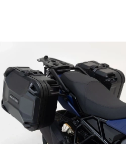 Zestaw: kufry boczne DUSC L + stelaże PRO SW-Motech BMW S 1000 XR (19-) [poj.: 2 x 41l]