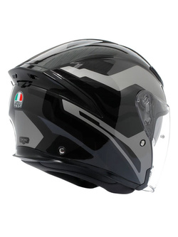 Kask otwarty AGV K-5 Jet Evo Tune szaro-czarny