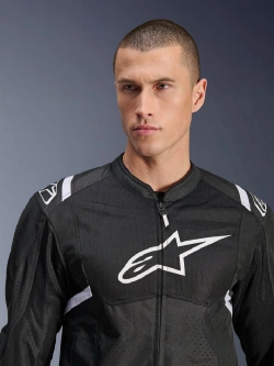 Kurtka motocyklowa tekstylna Alpinestars T-SPS Air V2 czarno-biała