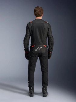 Kurtka motocyklowa tekstylna Alpinestars T-SPS Air V2 czarno-czerwona