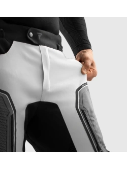 Spodnie motocyklowe tekstylne Rebelhorn Borg II czarno-szare