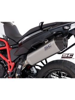 Tłumik SC-Project X-Plorer, Titanium + Carbon (SLIP ON) - BMW F 800 GS - ADVENTURE [16-18]