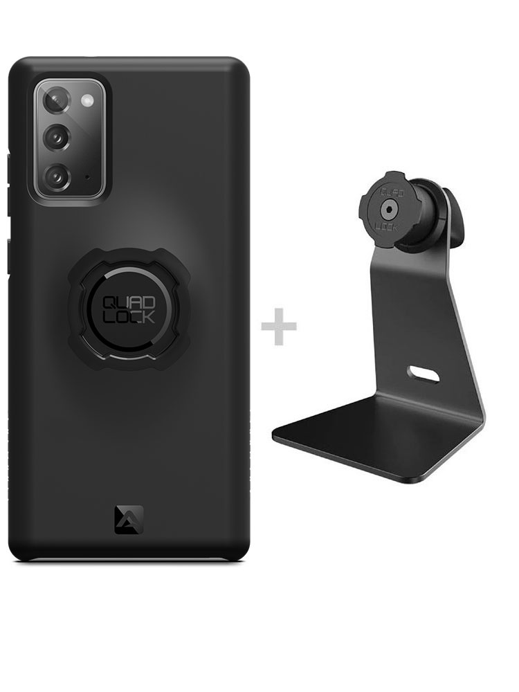 Zestaw na biurko: etui na telefon Samsung Galaxy Note20 + uchwyt Quad Lock