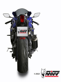Pełny układ wydechowy (GP Pro) MIVV do Yamaha YZF-R7 (22-) carbon
