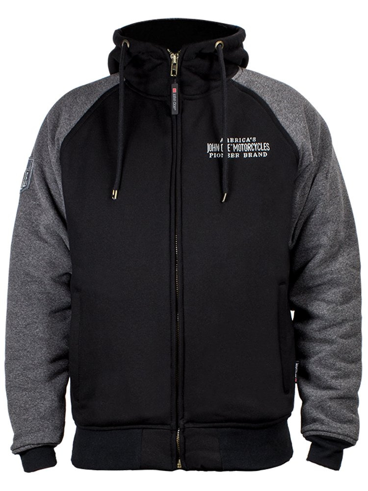 Bluza z kapturem John Doe czarno-szara