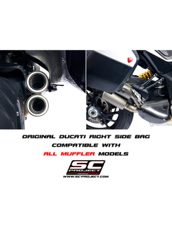 Tłumik SC-Project MRT Carbon (Slip on) - Ducati Multistrada 1260 [18-20]