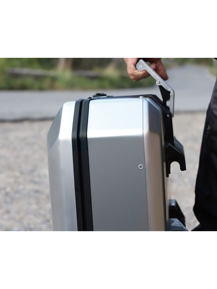 Kufer aluminiowy boczny lewy Terra Shad (pojemność: 35 litrów)