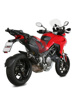 Tłumik motocyklowy Slip-On Line (Delta Race) MIVV do Ducati Multistrada 1200 (15-17) / 1260 (18-20) czarny