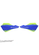 Osłony dłoni Barkbusters Sabre z pojedynczym mocowaniem, niebiesko-żółte