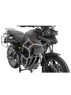 Gmole górne Touratech do BMW F700GS, F800GS (13-18) srebrne