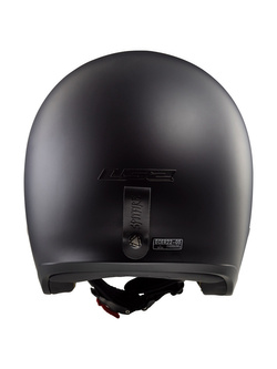 Kask otwarty LS2 OF599 Spitfire II Solid czarny matowy