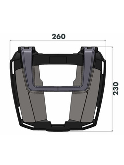 Stelaż pod kufer centralny Hepco&Becker EasyRack KTM 1090 Adventure [17-22]
