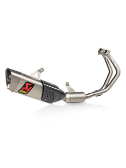 Pełny układ wydechowy Akrapović Yamaha YZF-R7 (22-25) [Racing Line, Titanium]