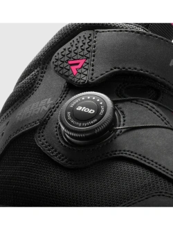 Buty motocyklowe Rebelhorn Spark 3 czarno-różowe