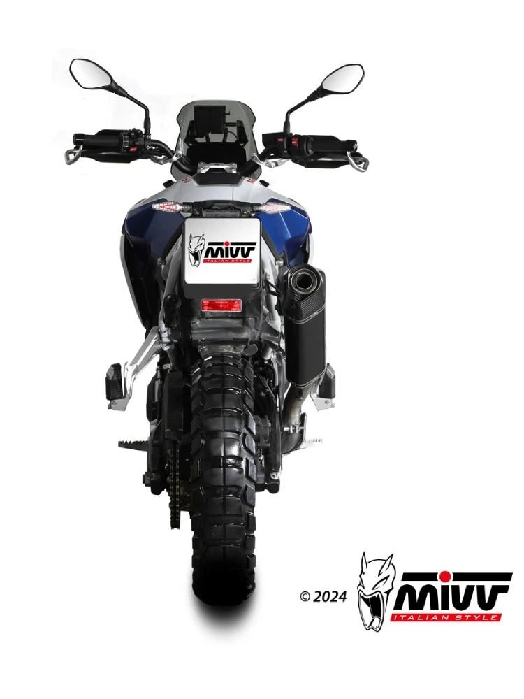 Tłumik motocyklowy MIVV Slip-On (Speed Edge) BMW F 900 GS (24-) czarny