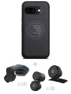 Zestaw do samochodu: etui MAG na telefon Google Pixel 9A (magnetyczne) + mocowanie Quad Lock