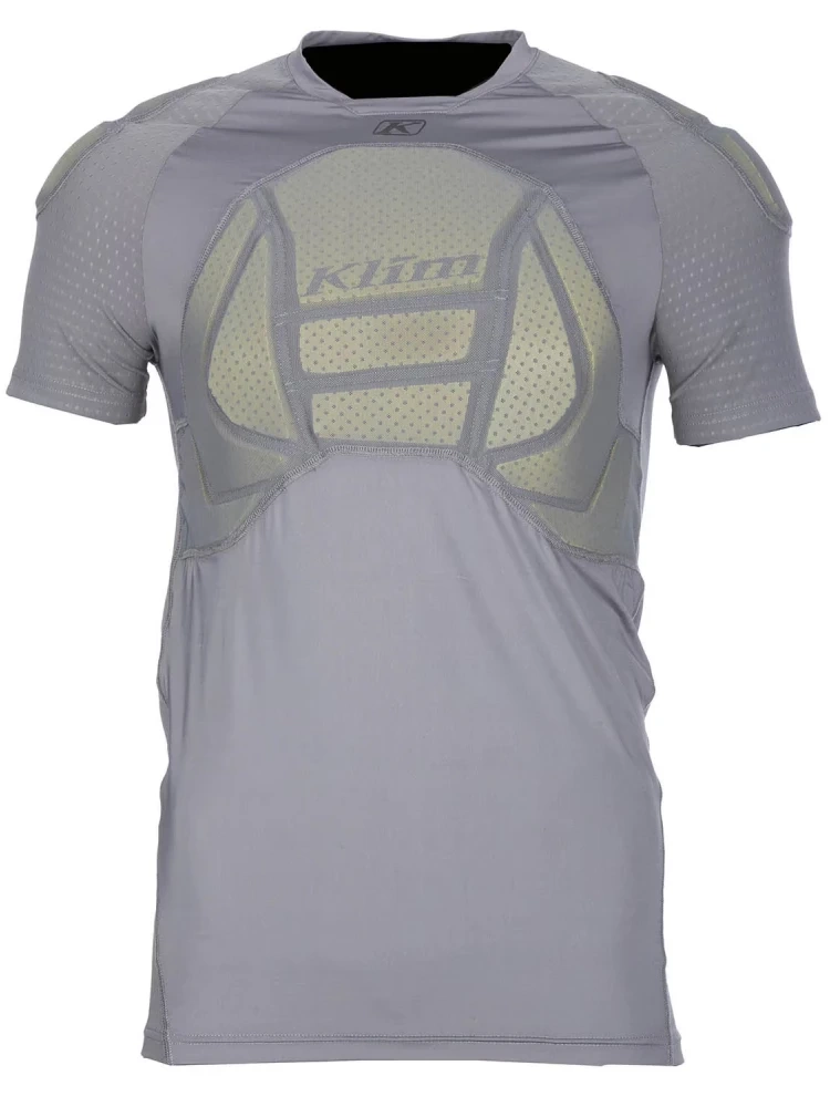 Koszulka z ochraniaczami Klim Tactical SS szara