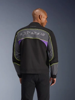 Kurtka motocyklowa tekstylna Alpinestars Unite czarno-szara-fluo