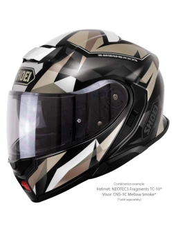 Kask szczękowy Shoei Neotec 3 Fragments TC-10 brązowo-szary