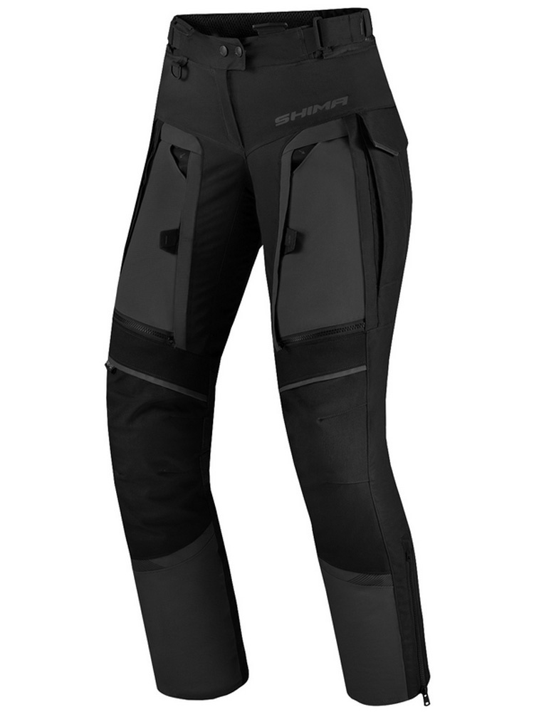 Spodnie motocyklowe damskie tekstylne Shima Hero 2.0 czarne