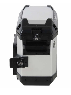 Kufer Hepco&Becker Xplorer 30 srebrny - kufer boczny prawy [pojemność: 30 L]