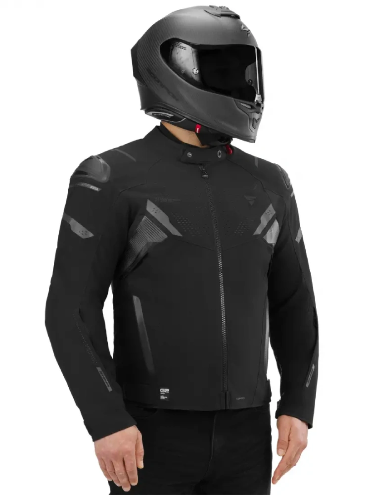 Kurtka motocyklowa tekstylna Shima STX G2 czarna
