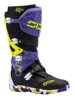 Buty enduro Sidi Crossair X biało-niebiesko-czerwone