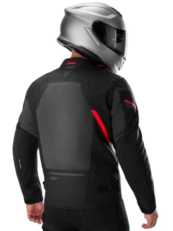 Kurtka motocyklowa tekstylna Shima Rush 3.0 Air G2 szaro-czerwona