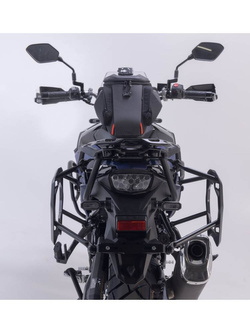 Zestaw: kufry boczne + stelaże ABS Aero System SW-Motech do Suzuki V-Strom 800DE, V-Strom 800 (23-)