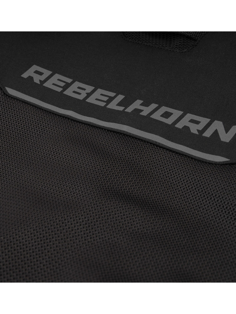 Kurtka motocyklowa tekstylna Rebelhorn Wave czarna