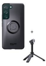 Zestaw: etui na telefon Samsung Galaxy S22 + statyw/selfie stick SPC+ SP Connect