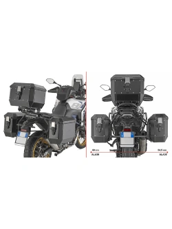 Stelaż kufrów bocznych Monokey GIVI PL One-Fit Voge Valico 800 Rally (25-)