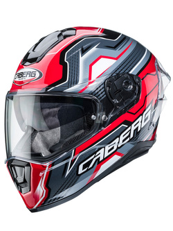 Kask integralny Caberg Drift Evo LB29 czarno-szaro-czerwony