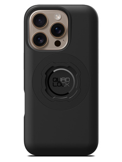 Zestaw na motocykl: etui MAG na telefon iPhone 16 Pro (magnetyczne) + wodoodporny pokrowiec MAG + mocowanie Quad Lock