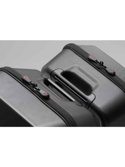 Zestaw: kufry boczne plastikowe Urban ABS + stelaże SLC Sw-Motech BMW R 1200 R (14-18), R 1250 R (18-25)/ RS (18-) [pojemność: 2 x 16,5l]