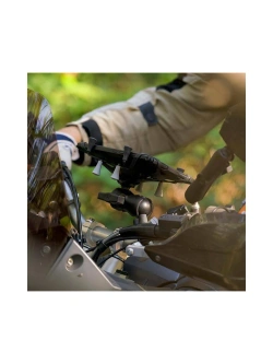 Uchwyt RAM montowany do ramy kierownicy z obrotową głowicą [rozmiar C]