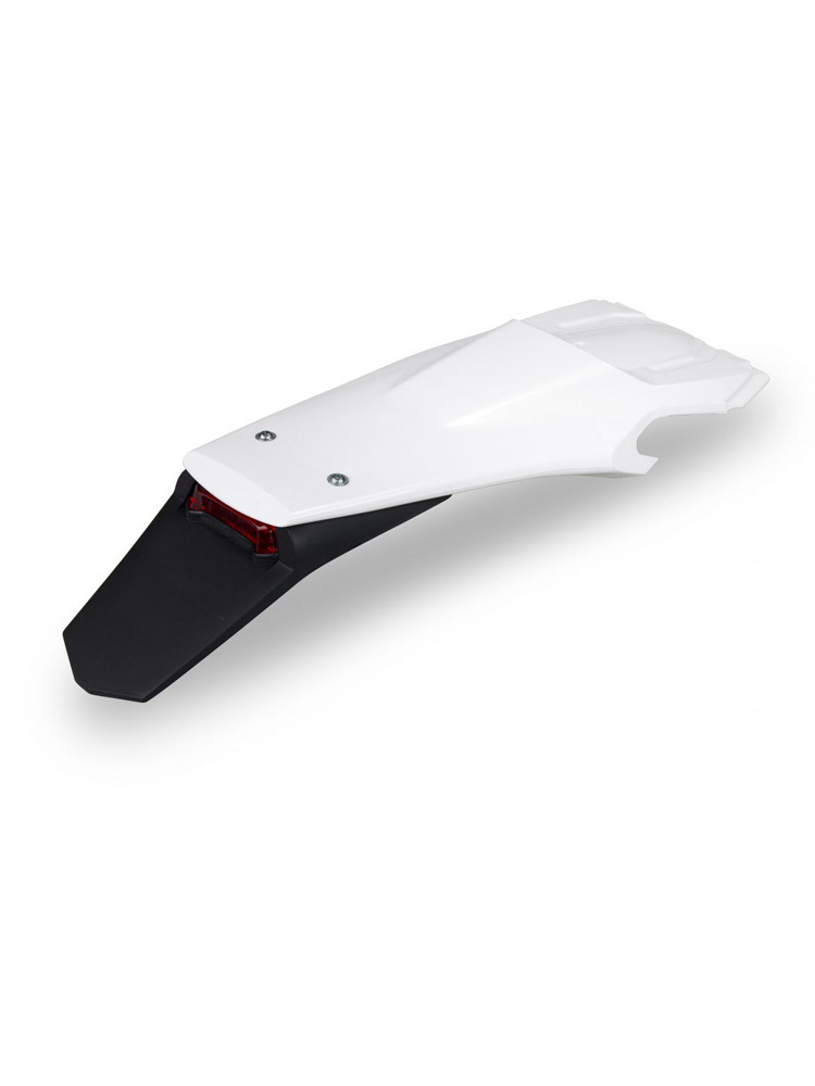Tylny błotnik enduro z lampką LED UFO do Husqvarna TE 150/250/300, TX 250/300, FE 250/350/450/501 (20-) biały 041