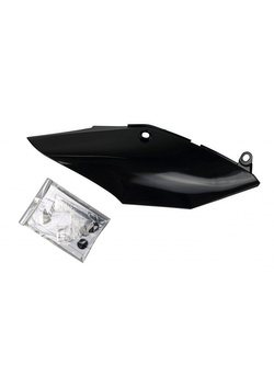 Osłona boczna tylna prawa UFO do Hondy CRF 250R/RX (18-21), CRF 450R/RX (17-20) czarna