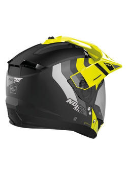 Kask modułowy Nolan N70.2 X Decurio N-Com niebiesko-biały
