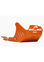 Płyta pod silnik AXP Racing Enduro KTM 690 Enduro R/690 SMC R (09-25) pomarańczowa
