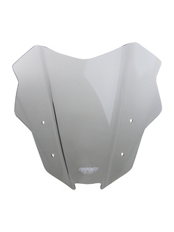 Szyba motocyklowa MRA "SL" + zestaw montażowy MRA HKS 28/32 Harley-Davidson, Honda, Aprilia, Moto Guzzi, Yamaha, Triumph, Suzuki (wybrane modele) przyciemniana 