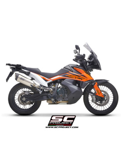 Tłumik SC-Project SC1-R Carbon / Titanium (Slip on) - KTM 790 Adventure [19-20]