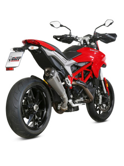Tłumik motocyklowy Slip-On Line (Delta Race) MIVV do Ducati Hypermotard 939 (18-20) srebrny