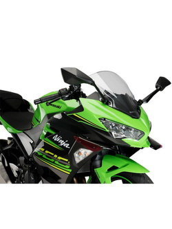 Boczne spoilery dociskowe Puig Kawasaki Ninja 400 (18-24) czerwone