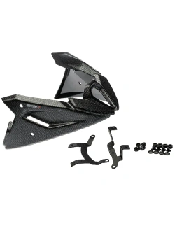 Spoilery silnika PUIG KTM Duke 125 (21-25) karbonowe