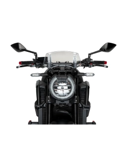 Szyba motocyklowa sportowa PUIG Visor Versatile Honda CB 650R Neo Sports Cafe (19-23) lekko przyciemniana