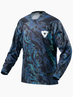 Bluza enduro REV’IT! Emulsion niebiesko-czarna