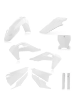 Pełny zestaw plastików Acerbis Kawasaki KX 450 F (09-11) biały
